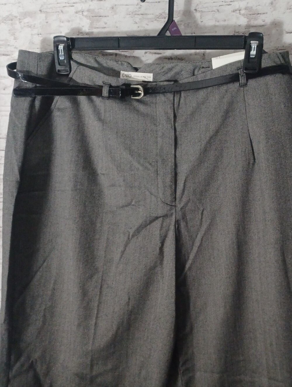 Cato Tweed Look Wide Leg Pants Sz 18W